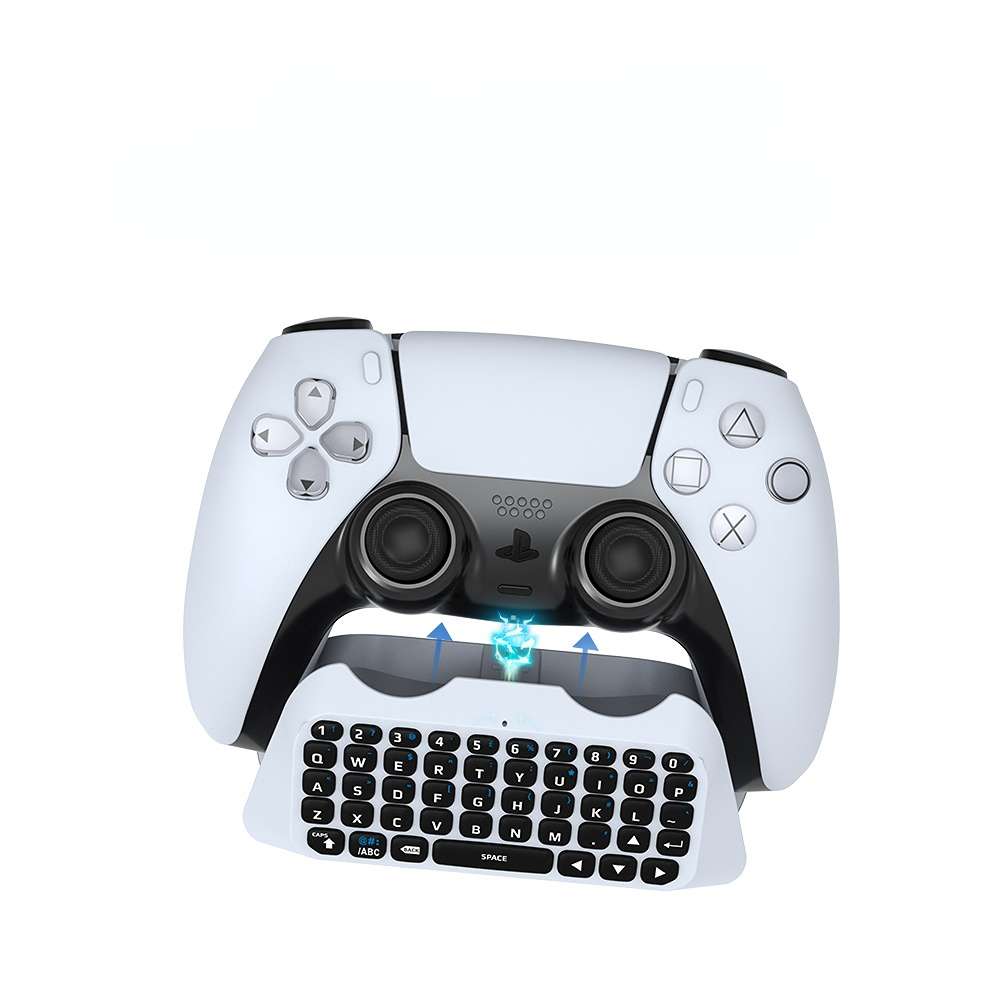 Gamepad Keyboard for PS5 Game Handle Bluetooth Wireless Keyboard External  Support Chat Voice Bluetooth Keyboard Accessories