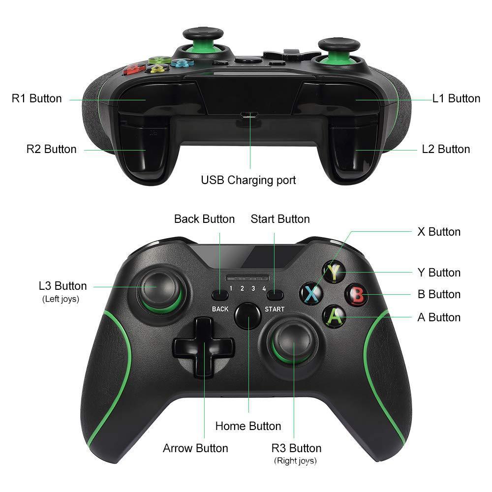Gaming Pad 2.4G Wireless Controller For Xbox one/360  Console For PC For Android smartphone Gamepad Joystick
