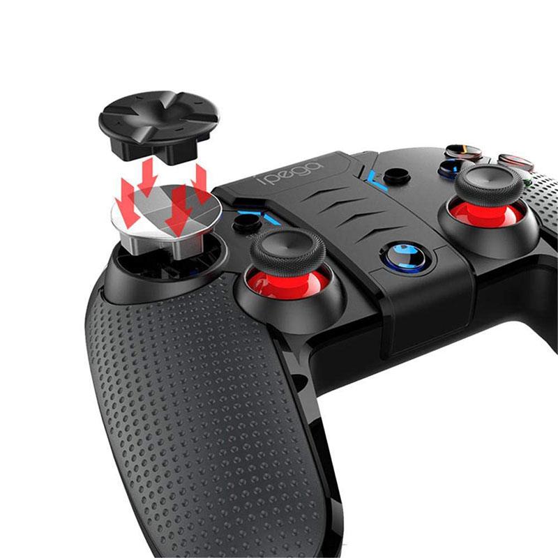 PG-9099 Wireless Bluetooth Gamepad Wireless Gamepad Android Gaming Controller Joystick Dual for Smart TV/ Phone/PC