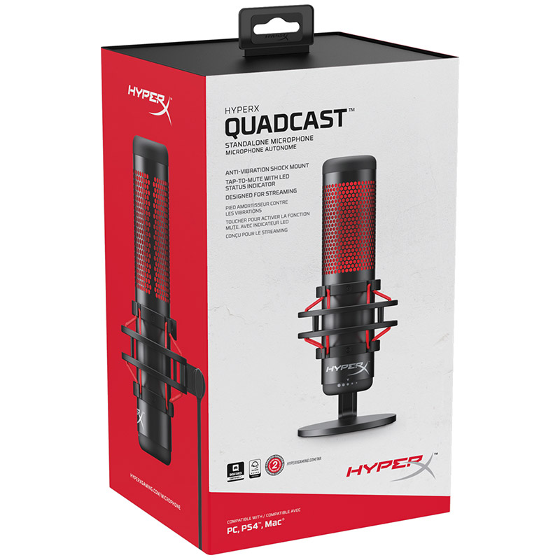 Professional Electronic Gaming Microphone Computer Sports Live Microphone Red Microphone Device