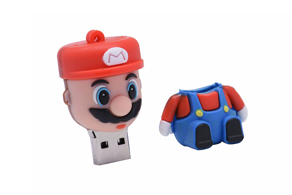 super mario run style pen drive usb flash drive cartoon memory stick