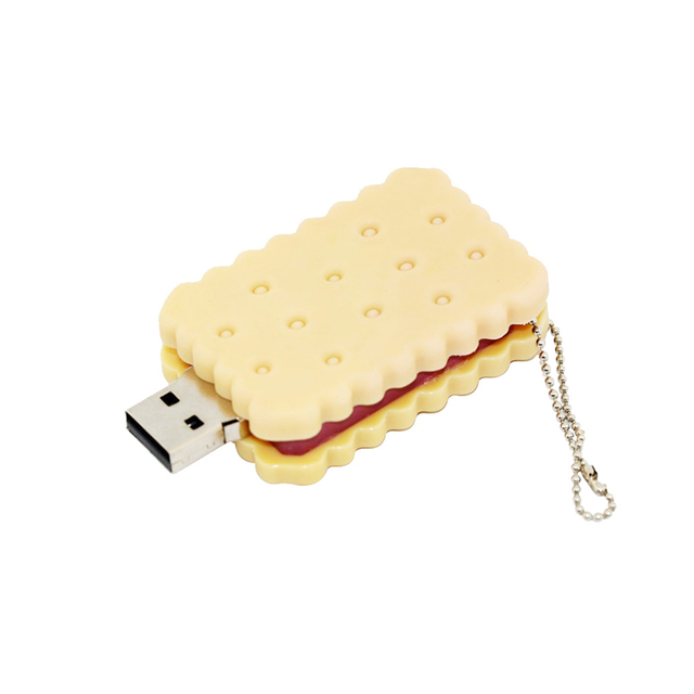Cartoon Biscuit Pendrive Food Cookies USB Device Flash Drive 8