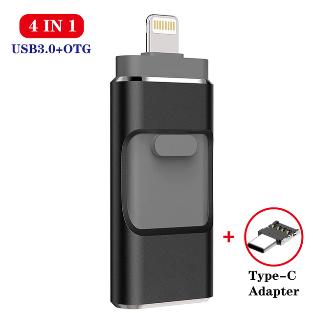 OTG Usb Flash Drive pendrive 4 in 1 Pen Drive  External Storage Devices