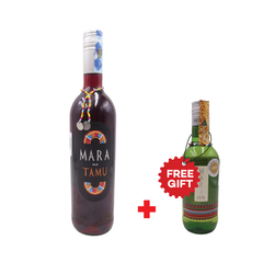 Mara Tamu Red Wine Light Sparkling Wines - 750 ML - Red Wines Alcohol Drinks Beer, Wine and Spirits (Offer: Buy One Mara Tamu Wine Get Free 250 ML Mara Nyeupe White Wine) Red 750ML