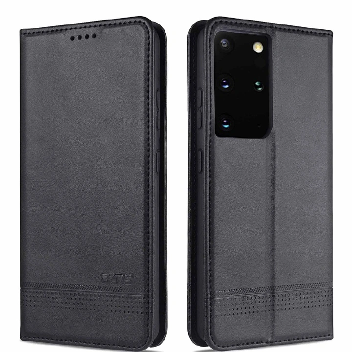 Leather Phone Case Flip Cover for Samsung Galaxy A54 A04S A14 A73 A53 A33 A23 A13 A72 A52 A32 A22 A12 S23 S22 Ultra S21 S20 FE S10 S9 Plus Magnetic Full Body Shockproof Stand Flip Cover