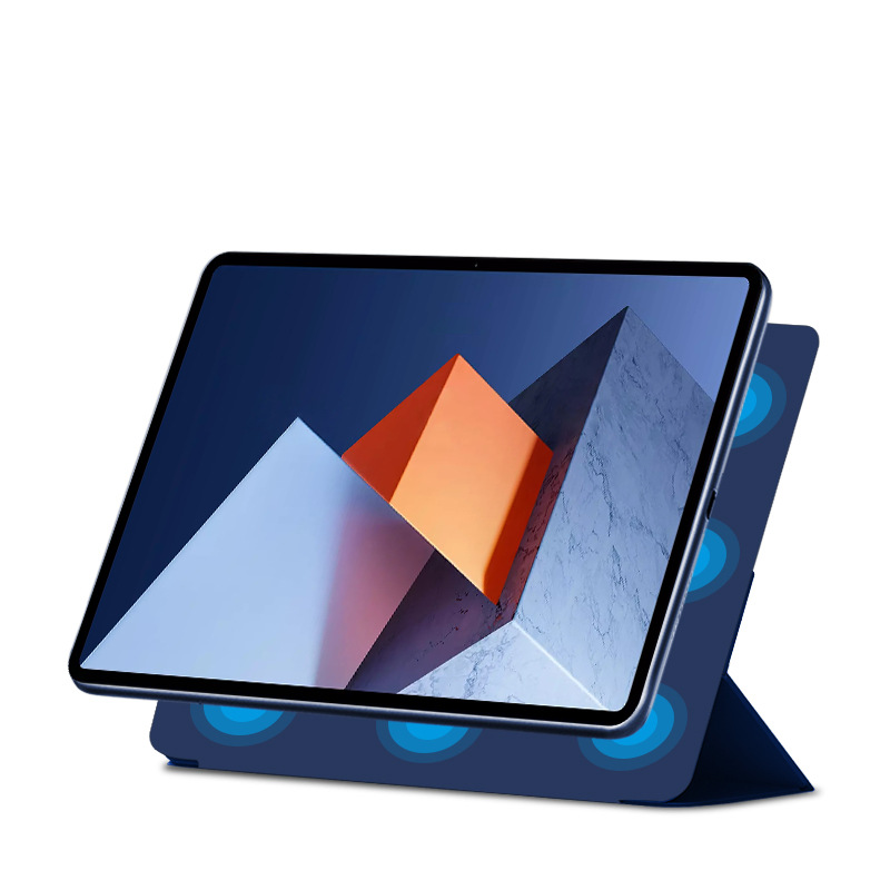 Case for Huawei Matebook E 12.6'' Tablet Case Tri-Fold Slim Cover Folio PU Leather Protective Standing Cover