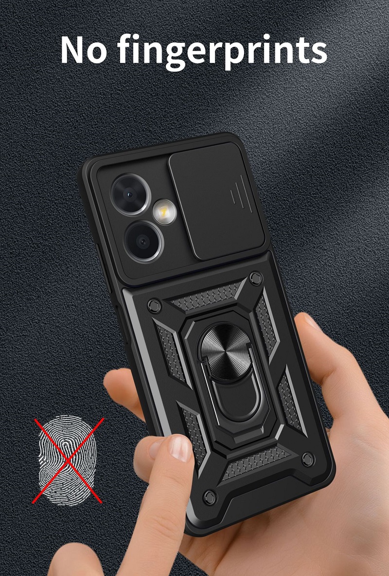 Sliding Window Case for Xiaomi Poco X5 F4 GT Poco F3 GT Poco M4 Pro 5G Poco X4 Pro 5G M4 M5 X3 GT X5 Pro Redmi Note 12 Pro K40 L50 Gaming Note 10 Pro 5G Cover with Slide Camera Protection