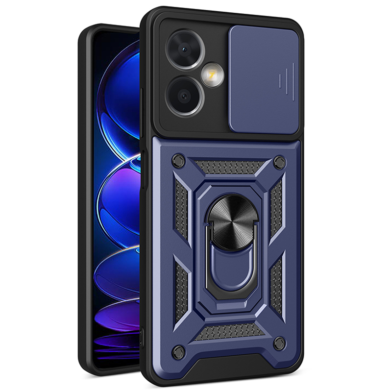 Sliding Window Case for Xiaomi Poco X5 F4 GT Poco F3 GT Poco M4 Pro 5G Poco X4 Pro 5G M4 M5 X3 GT X5 Pro Redmi Note 12 Pro K40 L50 Gaming Note 10 Pro 5G Cover with Slide Camera Protection