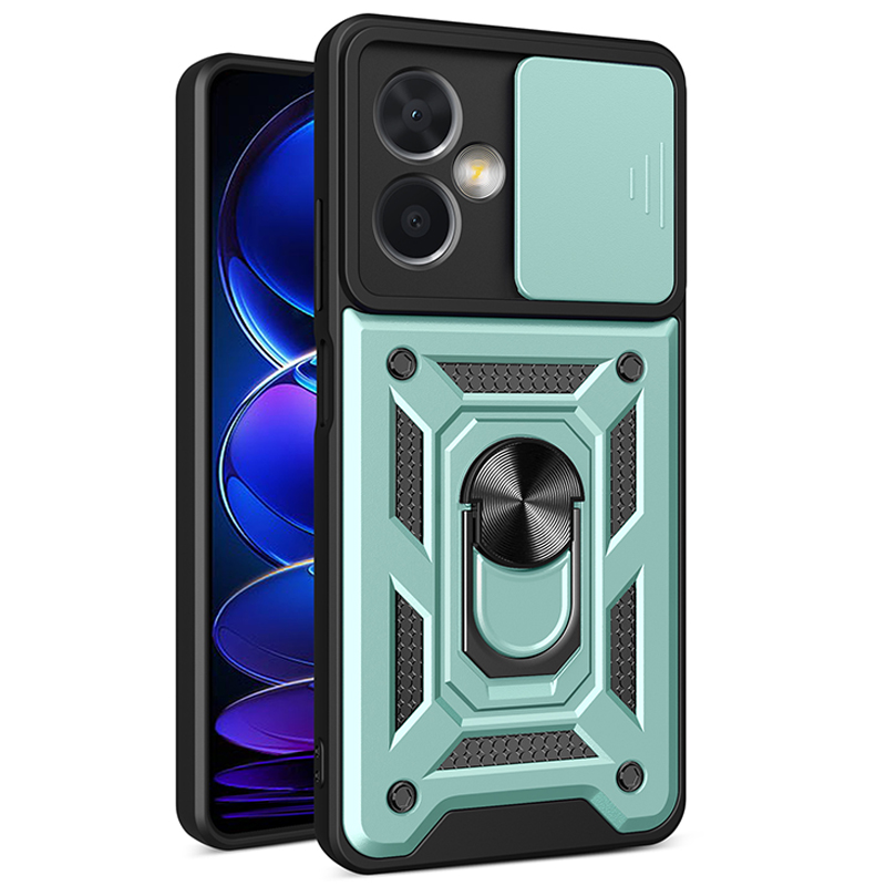 Sliding Window Case for Xiaomi Poco X5 F4 GT Poco F3 GT Poco M4 Pro 5G Poco X4 Pro 5G M4 M5 X3 GT X5 Pro Redmi Note 12 Pro K40 L50 Gaming Note 10 Pro 5G Cover with Slide Camera Protection