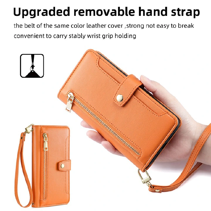 Fashion Leather Lanyard Phone Case Flip Cover Huawei Y9A Y7A Y9S Y8S Y6S Y8P Y7P Y6P Y5P Y9 Y7 Y6 Prime (2019) Y7 Y6 Pro (2019) Shockproof Protection Stand Holder Magnetic PU Leather Case