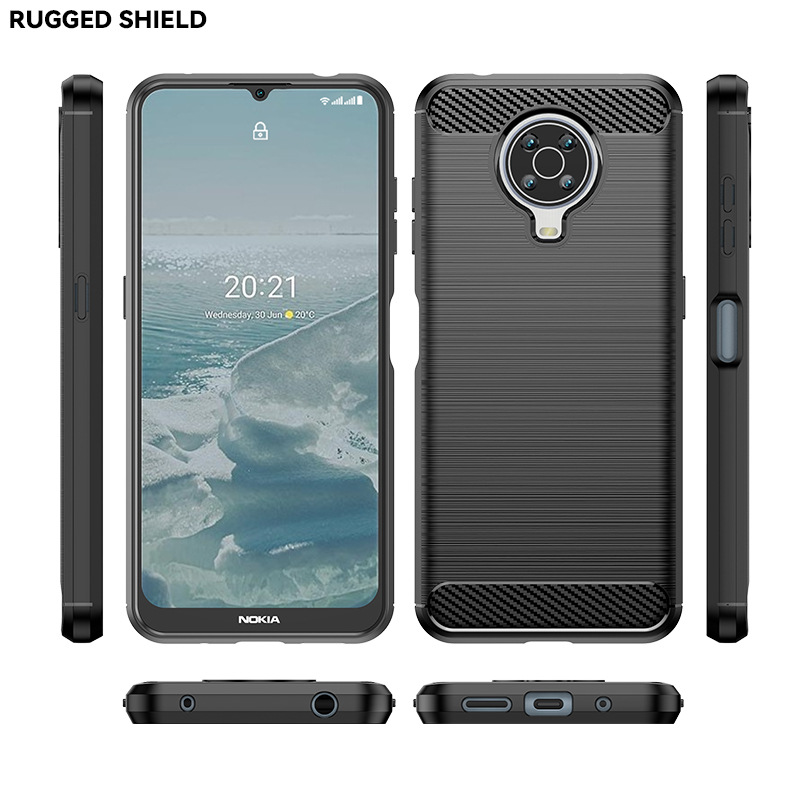 Phone Case for Nokia G10 G20 X10 X20 G50 G21 Silicone Rubber Soft Case Cover