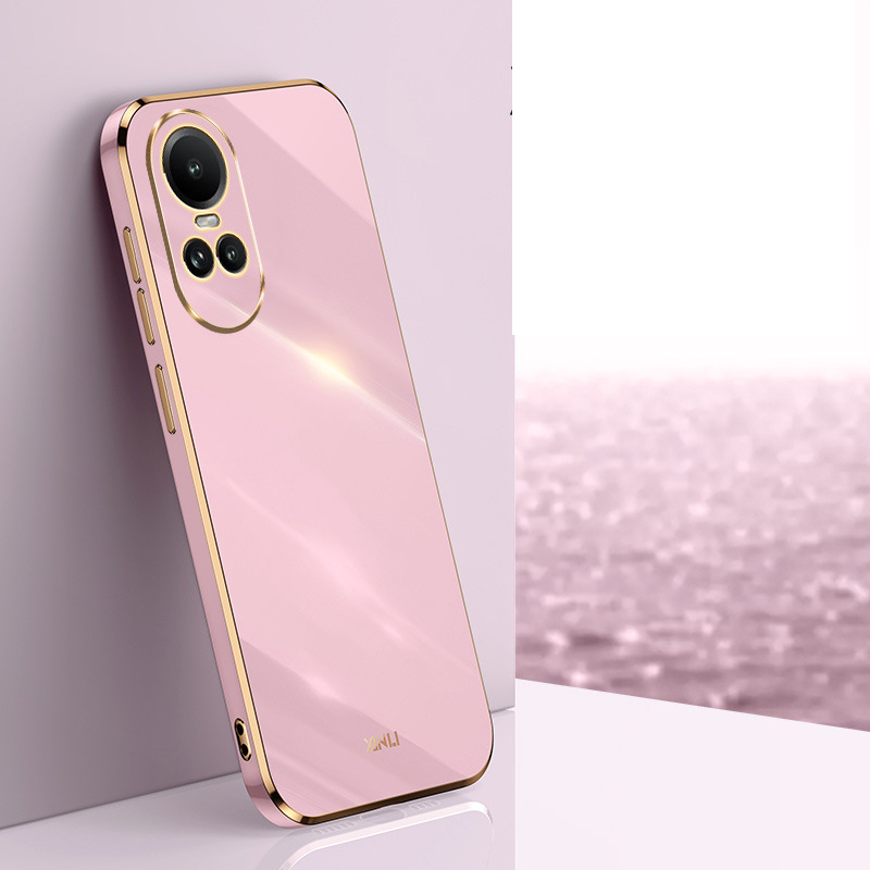 Phone Case for OPPO Reno 10 Pro 5G OPPO A78 A58 4G Shockproof Bumper Plating Silicone Cover