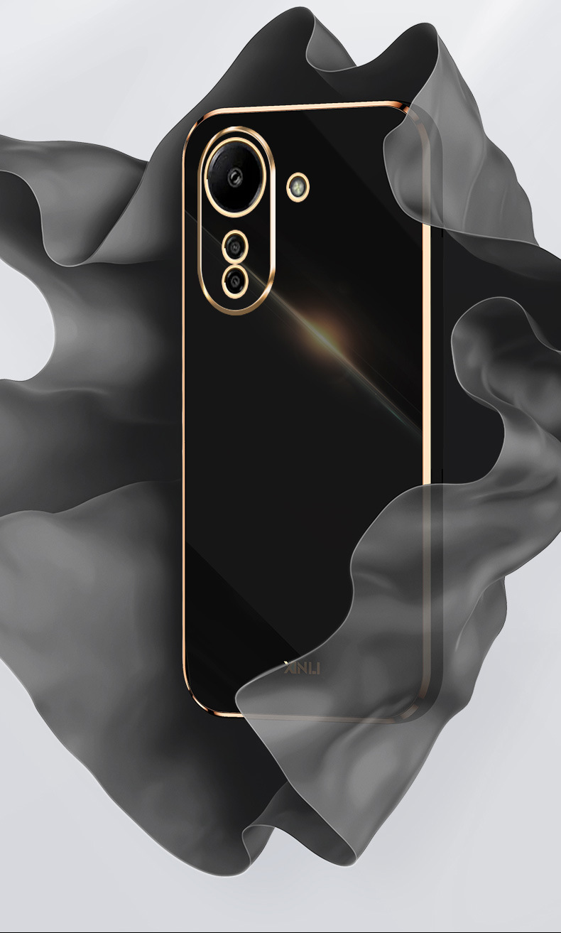 Phone Case for Xiaomi Redmi 13C 12C 12 4G 11A 10C 10A 9T 9C 9A A2 A1 Plus Shockproof Bumper Plating Silicone Cover