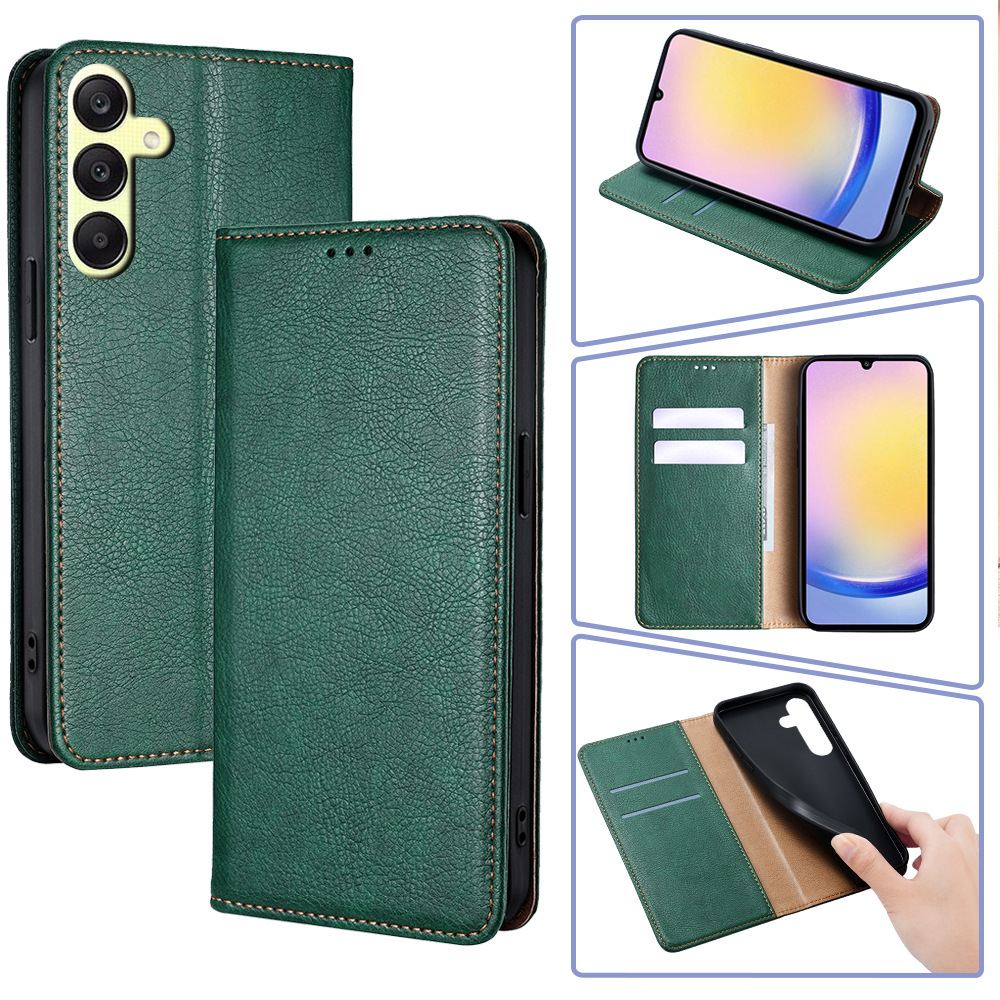 Wallet Flip Case for Samsung Galaxy A56 A36 A26 A16 A55 A35 A25 A15 A05S A54 A34 A24 A14 A04S Leather PU [Magnetic Flip] Cover