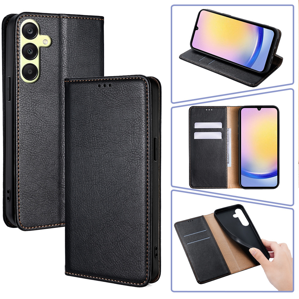 Wallet Flip Case for Samsung Galaxy A56 A36 A26 A16 A55 A35 A25 A15 A05S A54 A34 A24 A14 A04S Leather PU [Magnetic Flip] Cover