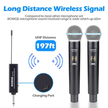 4-Channel Dynamic Wireless Microphone System