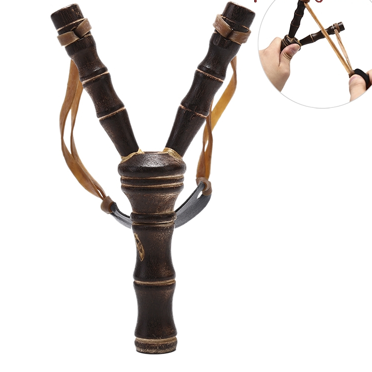 Powerful Slingshot Rubber Band Slingshot Toys Slingshot Wood Made Game