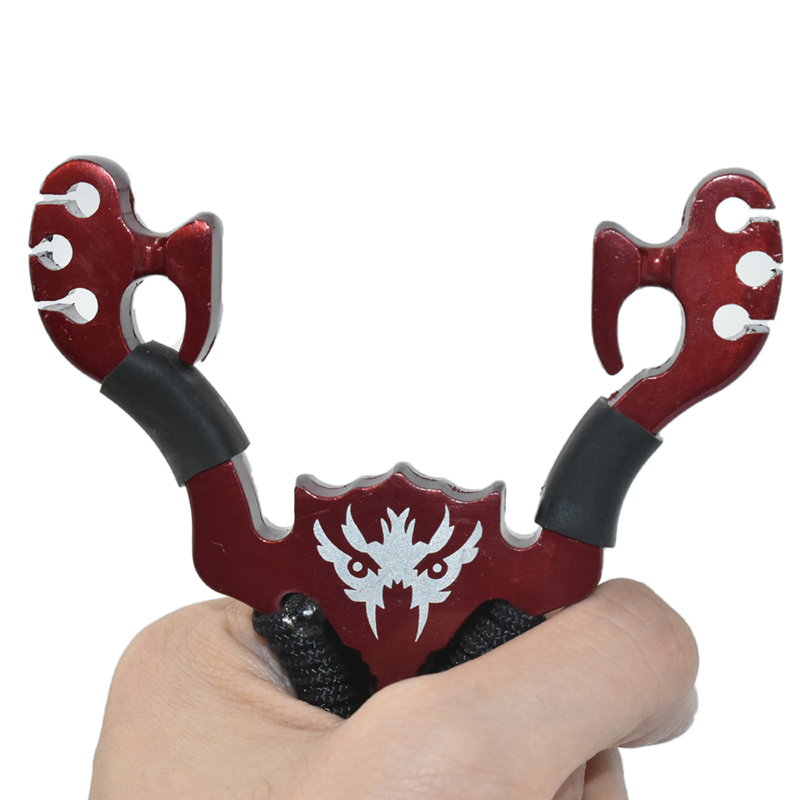 High Quality Outdoor Hunting Shooting Alloy Slingshot Set Nostalgic Toys
