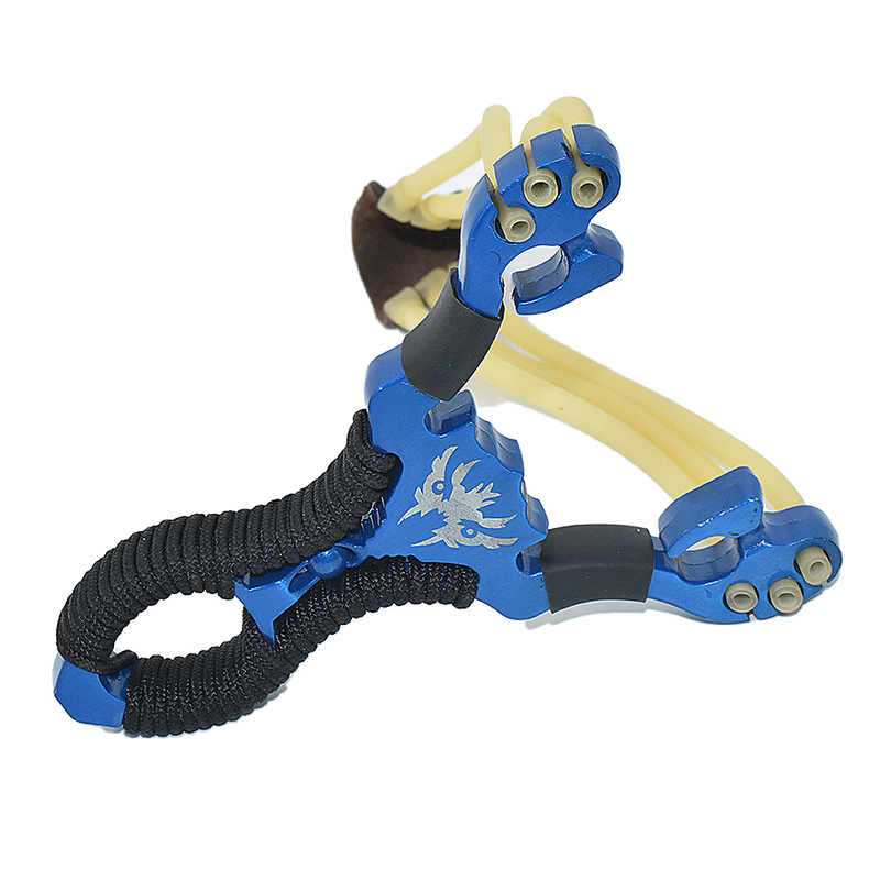 High Quality Outdoor Hunting Shooting Alloy Slingshot Set Nostalgic Toys