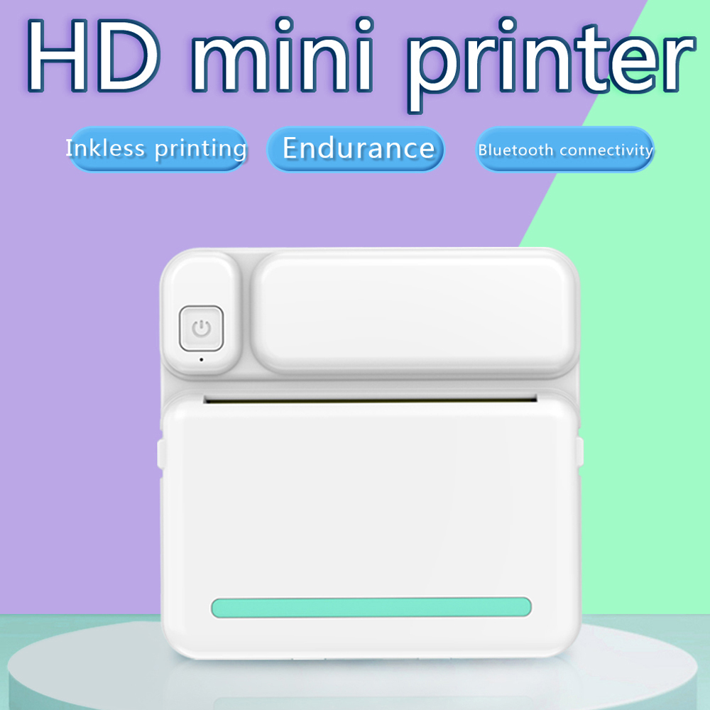 Mini   Portable Pocket Photo Note Printer Thermal