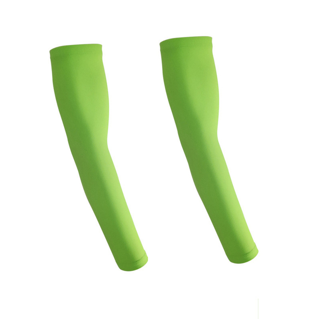 2pcs Breathable Quick Dry Arm Sleeves Cycling Running UV Sun Protection Outdoor Unisex Sleeves Men Nylon Cool Arm Covers