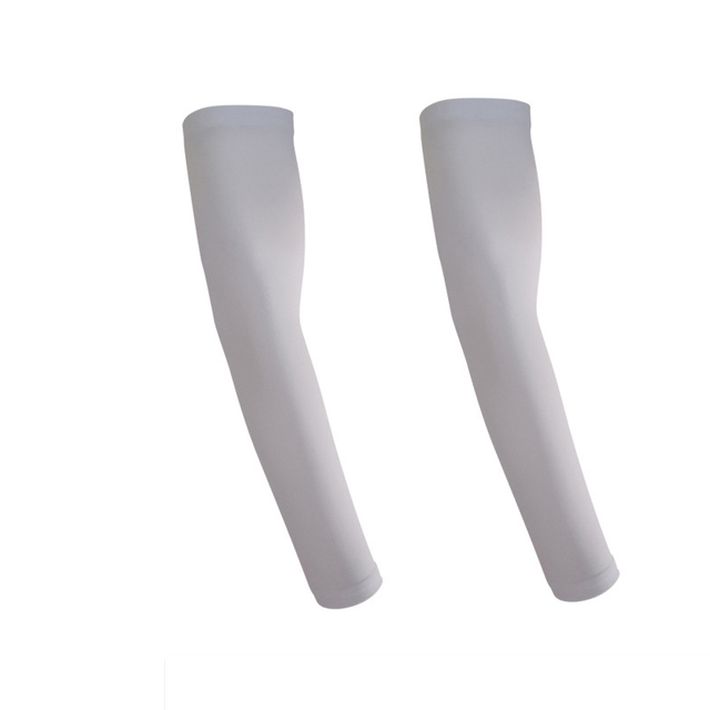 2pcs Breathable Quick Dry Arm Sleeves Cycling Running UV Sun Protection Outdoor Unisex Sleeves Men Nylon Cool Arm Covers