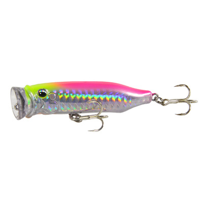 Suke Fishing Lures 7cm/9.4g Topwater Popper Bait 5 Color Hard Bait Artificial Wobblers Plastic Fishing