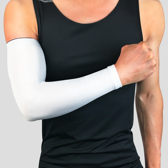 1 piece Cycling Fishing Driving Elbow Sleeves Sun Protection Basketball Arm Covers Unisex Anti-UV Arm Sleeves Outdoor Products
