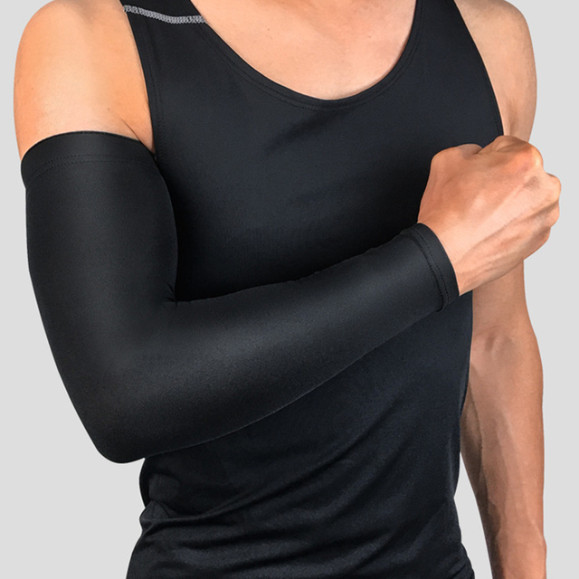 1 piece Cycling Fishing Driving Elbow Sleeves Sun Protection Basketball Arm Covers Unisex Anti-UV Arm Sleeves Outdoor Products