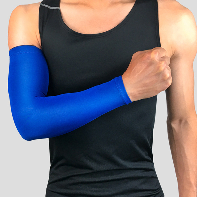 1 piece Cycling Fishing Driving Elbow Sleeves Sun Protection Basketball Arm Covers Unisex Anti-UV Arm Sleeves Outdoor Products