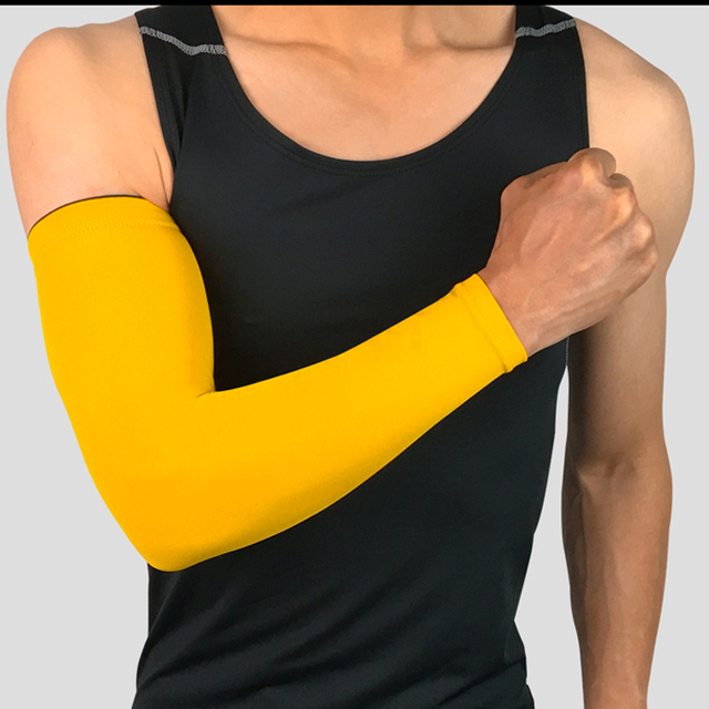 1 piece Cycling Fishing Driving Elbow Sleeves Sun Protection Basketball Arm Covers Unisex Anti-UV Arm Sleeves Outdoor Products
