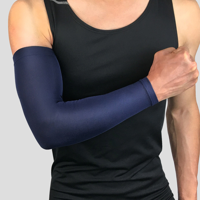 1 piece Cycling Fishing Driving Elbow Sleeves Sun Protection Basketball Arm Covers Unisex Anti-UV Arm Sleeves Outdoor Products