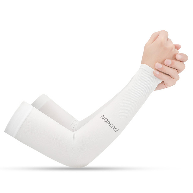 Full Arm Sunscreen Warmers Black UV Protection Cycling Arm Warmer Breathable Bicycle Running Racing MTB Bike Arm Sleeve