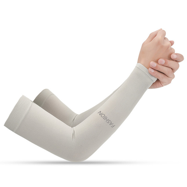 Full Arm Sunscreen Warmers Black UV Protection Cycling Arm Warmer Breathable Bicycle Running Racing MTB Bike Arm Sleeve