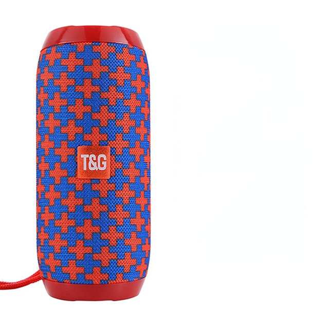 Portable Speaker Wireless Bluetooth Column Waterproof Outdoor USB AUX TF FM Radio Subwoofer Loudspeaker