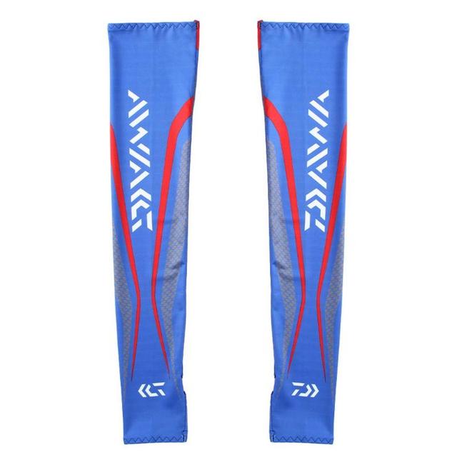 1 Pair Summer UV Sun Protection Arm Sleeves for Fishing Cycling Sports Riding Cooling Arm Warmers Anti-sunburn Sleeves Cover