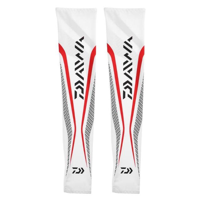 1 Pair Summer UV Sun Protection Arm Sleeves for Fishing Cycling Sports Riding Cooling Arm Warmers Anti-sunburn Sleeves Cover