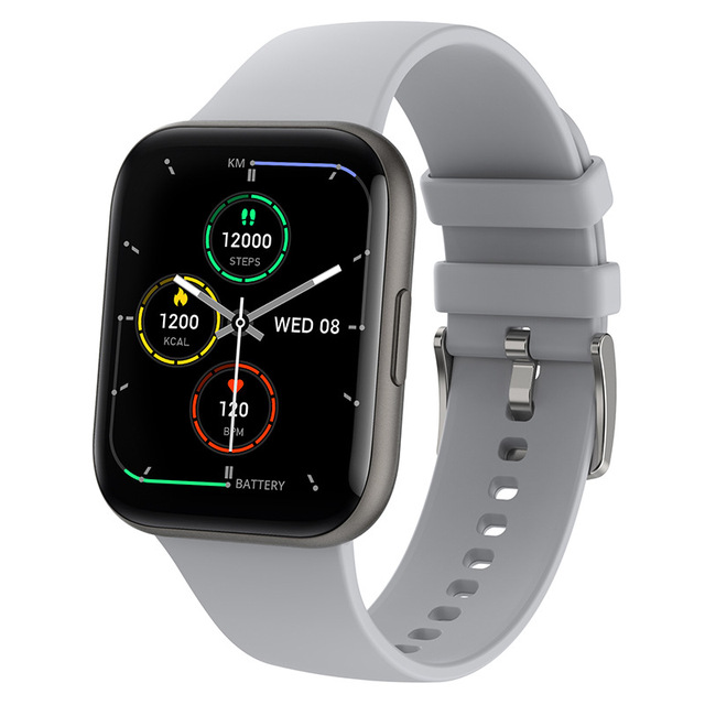 Smart Watch Heart Rate Blood Pressure Monitor 1.69-inch High-definition Full Touch Screen Multi-Sport Custom Dial For Ladies