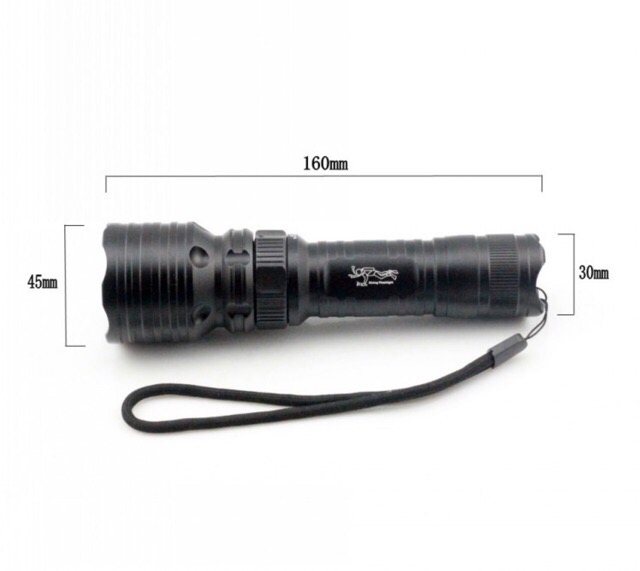 Scuba Diving LED Waterproof Rechargeable Flashlight(GD34)