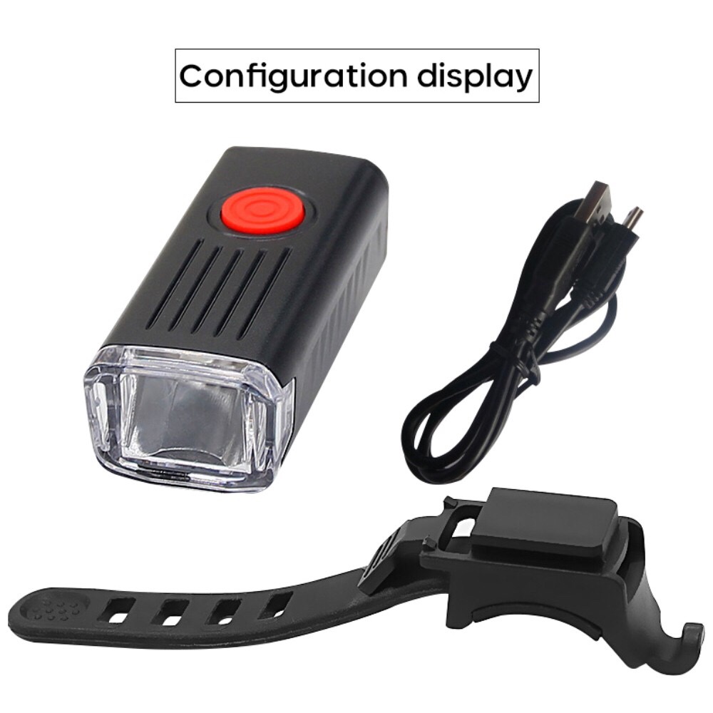 Bicycle lights bicycle lights USB rechargeable highlight outdoor riding accessories and equipment