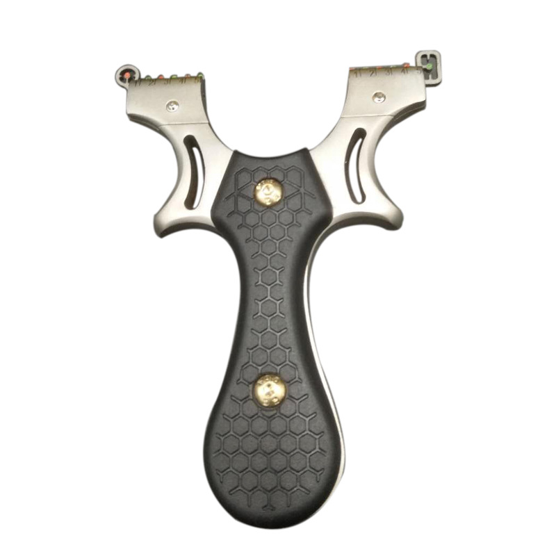 Black Patch Slingshot Feels Very Comfortable Outdoor Hunting Big Power