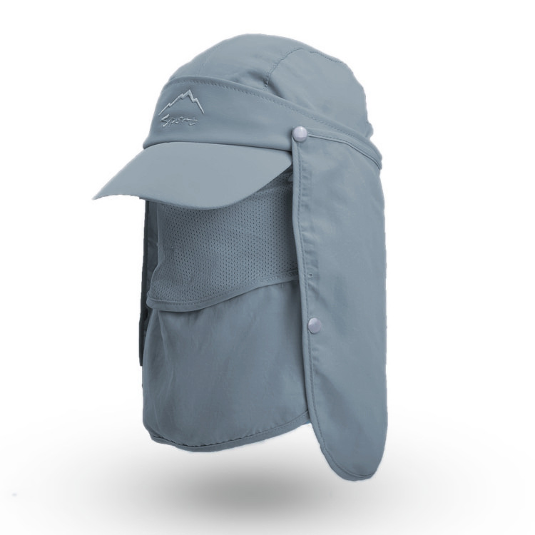 Summer UV Protection Sun Hats For Women Men Multifunction Foldable Bucket Hat With Neck Flap Male Waterproof Hiking Fishing Caps