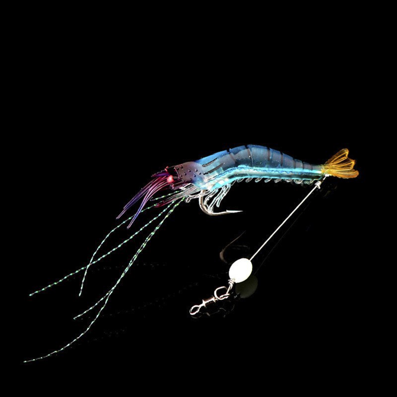 Floating Fishing Bait Tackle Fishing Gear Spinner Bait Lure For Fishing Luminous Hook Fishing Baits