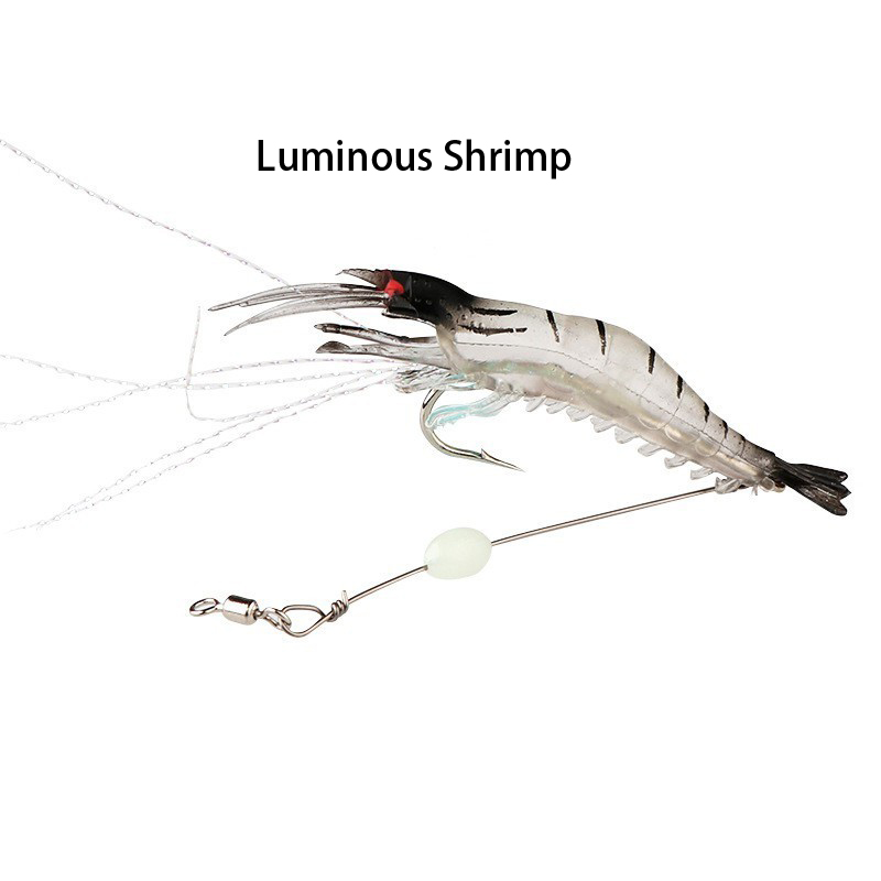 Floating Fishing Bait Tackle Fishing Gear Spinner Bait Lure For Fishing Luminous Hook Fishing Baits