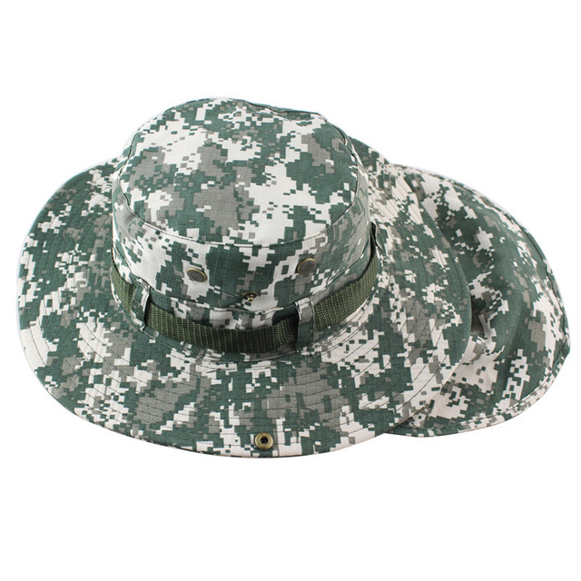 Summer Bucket Hat Men Women Boonie Hat with Neck Flap Outdoor UV Protection Wide Brim Hiking Fishing Mesh Breathable Sun Hat