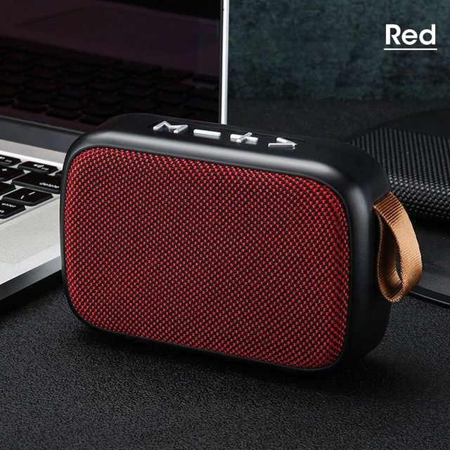 Wireless Bluetooth Speaker Outdoor FM TF Card U Disk Audio Creative Portable Mini Subwoofer Gift Wireless Speakers