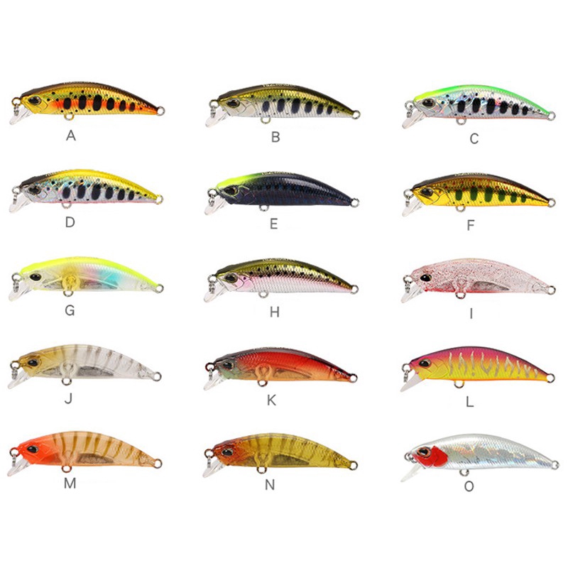 5g/5cm Mini Minnow Lure CrankBait Fishing Gear SwimBait Lure Fish bait Fishing Accessories Lure For Fishing Buzz Bait