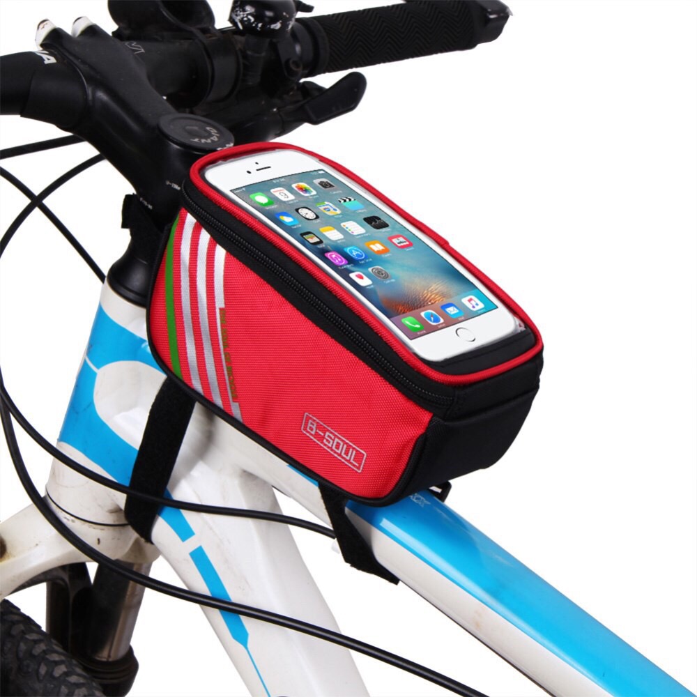 Bike Phone Bag Waterproof Front Frame Tube Bag