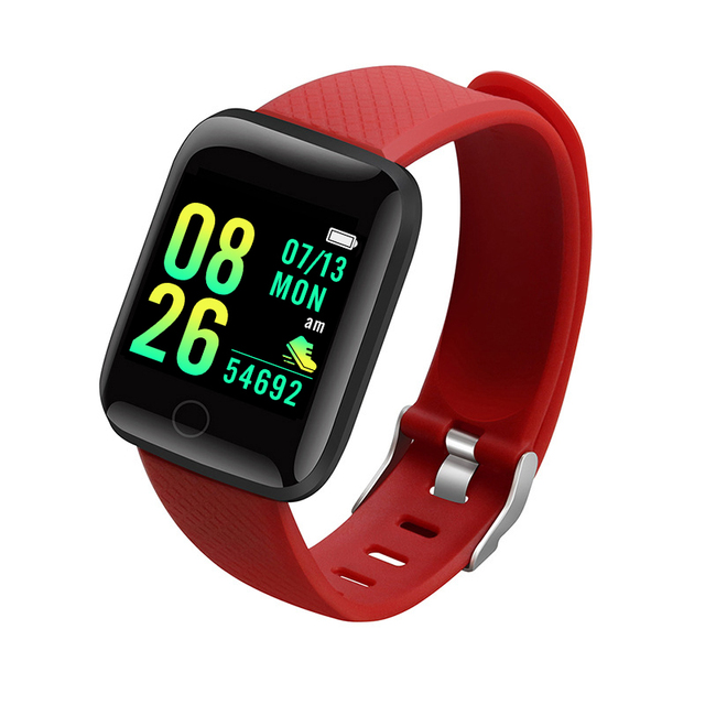 D13 Smart Watch Men Sport Fitness Tracker Heart Rate Blood Pressure Monitor 116 Plus Bluetooth Women SmartWatch For Android IOS