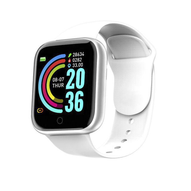 D20 Pro Smart Watch Women Fitness Tracker Heart Rate Blood Pressure Monitor Waterproof Bluetooth Men SmartWatch For IOS Android